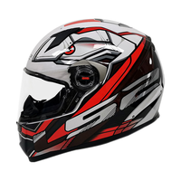 LS2 FF358 摩托车头盔 全盔 黑战车 XL码