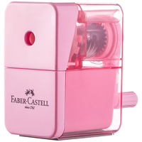辉柏嘉（Faber-castell）手摇转笔刀笔刨卷笔刀削笔刀 基础款粉红色 381814