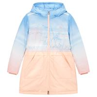 FILA 斐乐 女中大童中长款连帽羽绒服