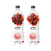 元气森林 无糖苏打气泡水 白桃味 1.25L*6瓶 福气瓶
