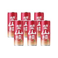 HOPE WATER 好望水 果汁气泡水组合装 3口味 330ml*6罐（山楂气泡果汁饮料330ml*2罐+佛手柠檬气泡水330ml*2罐+金银花蜜桃气泡水330ml*2罐）