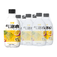 yineng 依能 鲜汽 苏打水汽水 无糖0脂肪 气泡水饮料  300ml*6瓶 冷藏风味更佳 百香果凤梨味