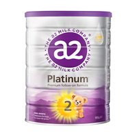 a2 艾尔 Platinum白金系列 较大婴儿奶粉 澳版 2段 900g