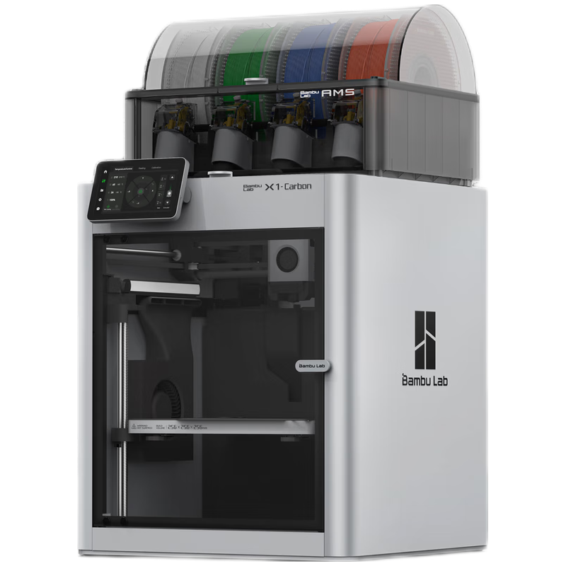 Bambu Lab X1 Carbon 使用53時間 フィラメント14個+真空機 Bambu Lab