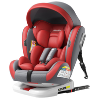 heekin 轻奢 XCY918 安全座椅 0-12岁 尊享红