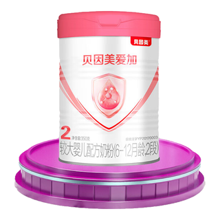BEINGMATE 贝因美 爱加 婴幼儿配方奶粉 2段 350g
