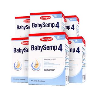 Semper森宝 4段婴儿配方奶粉 MFGM+DHA 800g*6盒
