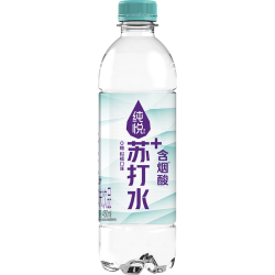 芬达 十个勤天推荐 可口可乐纯悦苏打水PH9.0+0糖0脂柠檬味450ml*15瓶