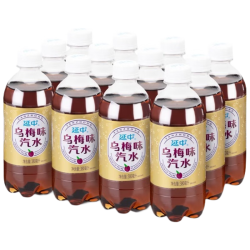 延中 380ml*12瓶/箱乌梅味汽水 上海经典碳酸饮料酸甜解渴