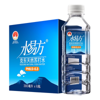 SYF 水易方 克东天然苏打水380ml*6瓶无汽弱碱性苏打水尝鲜装