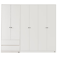 全友 家居床现代简约科技布床1.5米双人床高弹海绵床屏齐边大床105207C