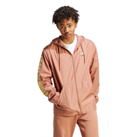 adidas 阿迪达斯 官方三叶草男装夏新款连帽夹克外套IC8868 岩层土褐色 A/M