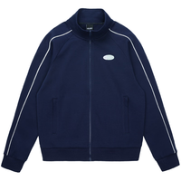 卡尔美(KELME)春秋新款运动休闲外套女针织立领棉卫衣拉链百搭开衫 光亮白 M