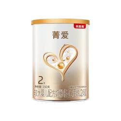 贝因美 菁爱较大婴儿配方奶粉2段150g小罐粉
