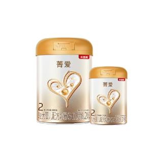 贝因美 菁爱较大婴儿配方奶粉2段 800g+400g 含益生菌