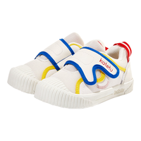 卡特兔儿童板鞋2023秋新款软底男女童运动鞋幼儿园小白鞋X3CG013 白色 内长14.5cm 24码 适合脚长13.5cm