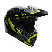 AGV AX9系列 摩托车头盔 灰黄 XL