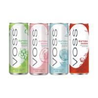 voss芙丝0糖0卡气泡水0碳水果味苏打水饮料330ml*12听装整箱 樱花白桃味330ml*12罐