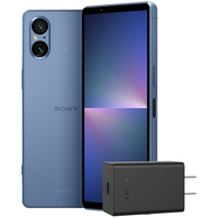 SONY 索尼 Xperia 5 V 智能5G手机 6.1英寸HDR OLED直屏 5000mAh电池 8G+256G 蓝色 充电器套装