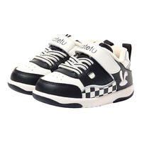  CRTARTU/卡特兔 软底机能 儿童学步鞋  内长12cm 19码 适合脚长11cm 黑白