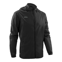 DECATHLON 迪卡侬 运动外套男秋季轻薄防风防雨足球夹克暗影黑XL 4547618