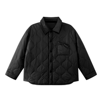 左西男童轻薄羽绒服冬装2023款儿童山系保暖服加厚棉服