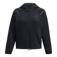 安德玛(UNDERARMOUR)秋冬Unstoppable女子抓绒训练运动外套1379842 黑色001 L