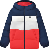 探路者（TOREAD） 儿童羽绒服男女中大童装冬季保暖加长款防风外套 活力红 170