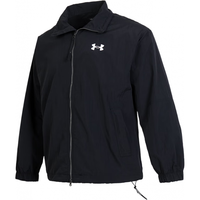 安德玛(UNDERARMOUR)外套男装 运动服晨练跑步训练服防风休闲梭织连帽夹克 22600401-001/导湿快干/秋季 XL(180/100A)