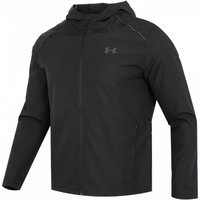 安德玛(UNDERARMOUR)外套男士 运动服装针织连帽防风衣时尚休闲服透气夹克 23600303-001/导湿快干/热推 XL(180/100A)