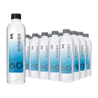 低至0.72元/瓶：依能 天然苏打水 500ml*24瓶