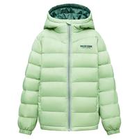雪中飞 SNOWFLYING童装儿童轻薄羽绒服男童2023中大童女童薄款外套冬深水蓝170cm