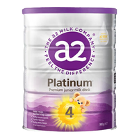 a2 艾尔 紫白金儿童配方奶粉4段4岁-8岁 900g*2罐