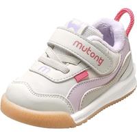 牧童宝宝学步鞋男2023冬款女童保暖软底鞋 云雾紫（保暖） 20 