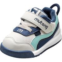 Mutong 牧童 宝宝学步鞋男2023冬款女童保暖软底鞋 海洋蓝(保暖) 18