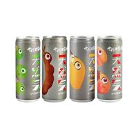猫哆哩 天然气芒果汁气泡水0脂0色素高果汁饮料整箱330ml*12瓶 320ml*12瓶