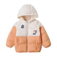 YeeHoO 英氏 童装儿童轻薄羽绒服女童冬装小男童秋冬宝宝冬季外套 YRWGJ32034A 浅雅杏 130cm