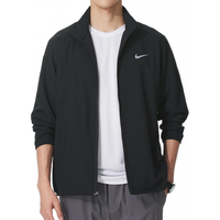 耐克（NIKE）舰店外套男装上衣 运动服防风衣透气休闲快干夹克 轻盈质感/卡其色 XL/180（体重150-170斤）