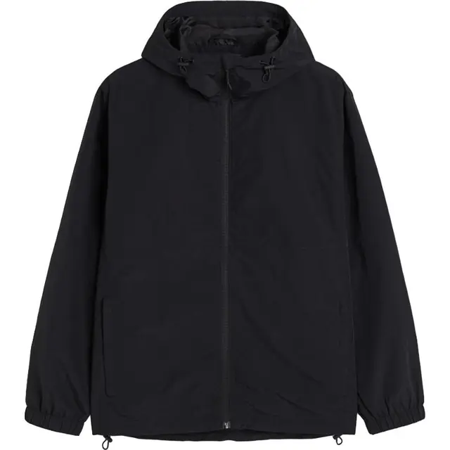 H&M HM男装夹克户外尼龙防风疏水连帽外套1160969