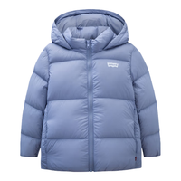 Levi's李维斯童装儿童羽绒服女童加厚外套男童防风保暖冬装 紫色印象 140/68(S)
