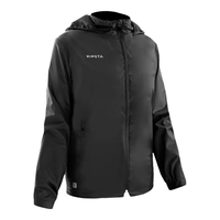 DECATHLON 迪卡侬 防水运动外套防风透湿软壳衣运动黑色123-130cm 7-8岁-4547576