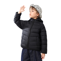 鸭鸭羽绒服鸭鸭（YAYA）儿童羽绒服轻薄女童白鸭绒童装秋冬男童小童中大童轻便冬装外套SN 藏青色 150cm