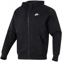 耐克（NIKE）官网夹克男装 运动休闲服针织开衫连帽茄克防风衣外套 加绒保暖/黑色/晒图退10 L(175/92A)