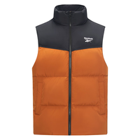 Reebok锐步男女同款经典时尚复古撞色梭织羽绒马甲 23FRC273UGBH A/XL