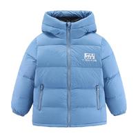雪中飞 SNOWFLYING 童装儿童羽绒服男童洋气中大童女童面包羽绒服