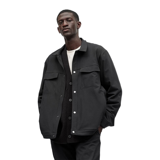 露露乐蒙lululemon 丨Twill Utility 男士功能型夹克LM3EM8S 黑色M 