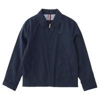 TOMMY HILFIGER 休闲翻领汤米夹克纯色男士薄款外套春秋季