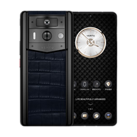 VERTU纬图 METAVERTU2 隐私加密AI 黑陶静谧蓝高定款 12GB+512GB 手机