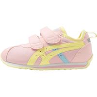 ASICS 亚瑟士 童鞋秋款透气宝宝男女儿童休闲学步鞋舒适帆布面