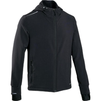DECATHLON 迪卡侬 外套男春秋保暖防风加绒连帽卫衣跑步训练开衫夹克 4302199